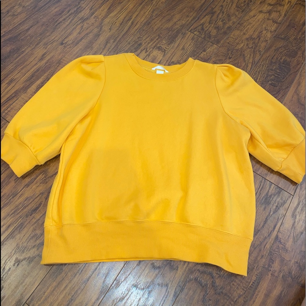 Orange Sweater